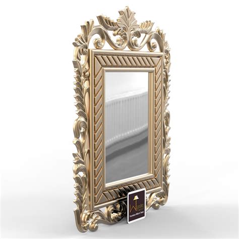 Buy Modern Decorative Wooden Wall Mirror Bathroom Mirror Online ...
