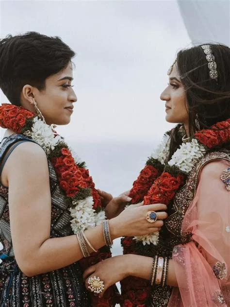 You can't miss this Kerala-based lesbian couple's heartwarming bridal ...