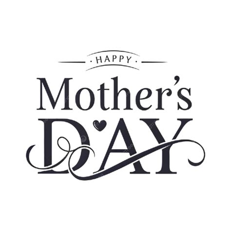 Stylish Black Happy Mothers Day Font, Happy Mother S Day Font, Happy ...