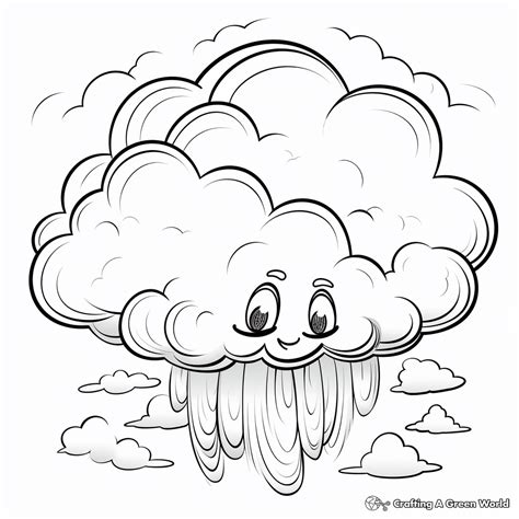 Cloud Coloring Pages - Free & Printable!