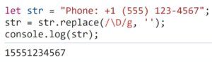 Image result for Remove Number From String JavaScript