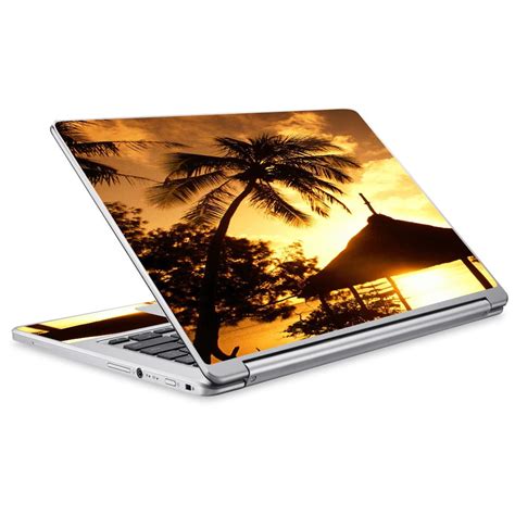 Buy Skins Decals For Acer Chromebook R13 Laptop Vinyl Wrap / Tropical ...
