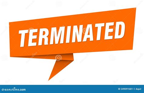 Image result for Terminated Sign Transparent