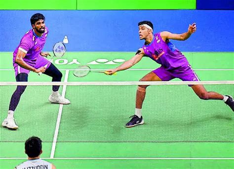Satwik-Chirag make winning return in Singapore Open