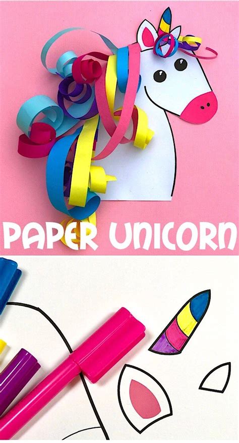 paper unicorn crafts