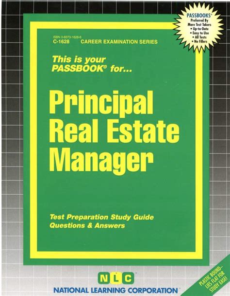 Buy Principal Real Estate Manager Book Online at Low Prices in India ...