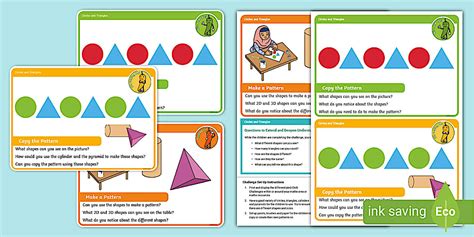 👉 Circles and Triangles Chilli Challenges: Printing Patterns