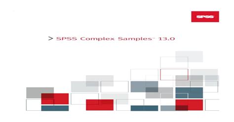 SPSS Complex Samples 的图像结果