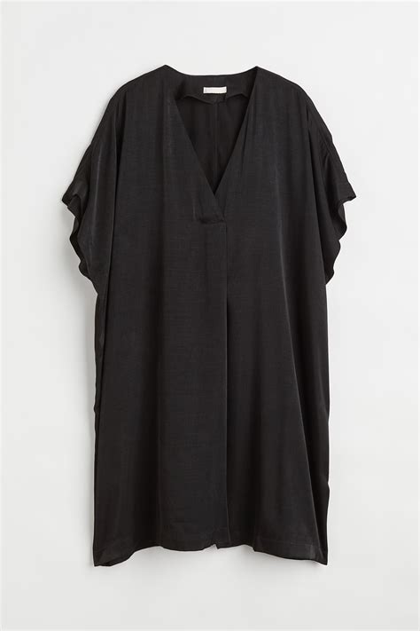 Knee-length dress - Black - Ladies | H&M IN