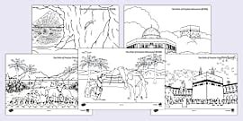 Image result for Prophet Muhammad Coloring Pages