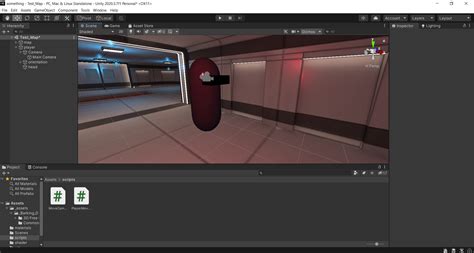 Unity FPS Movement Script 的图像结果