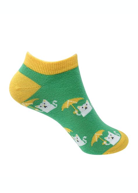 Get It's Rainin' Cats Graphic Socks at ₹ 350 | LBB Shop