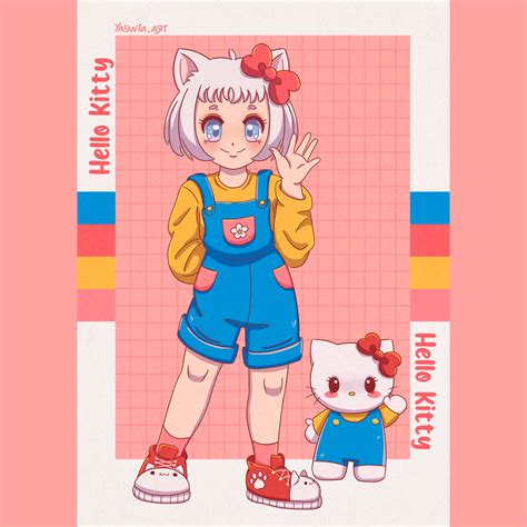 Hello Kitty Anime Human