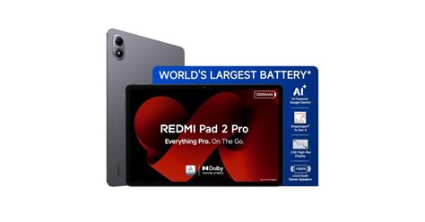 Redmi Pad 2 Pro [Smartchoice] | 12000mAh | Snapdragon 7s Gen 4 |12.1 ...