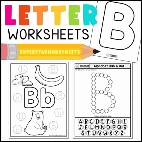Letter B Worksheets -Worksheets Library - Worksheets Library