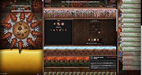 Cookie Clicker JavaScript 的图像结果