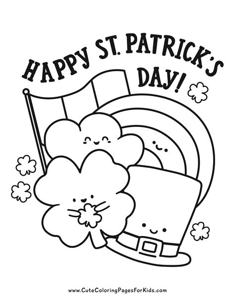 St Patrick Coloring Pages