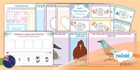 Level 1 Area: Supporting Activity Pack (teacher made)