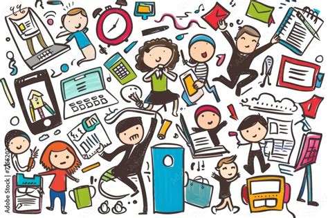 Busy Cartoon 的图像结果