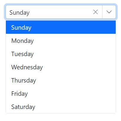 Image result for How to Add Data to a Combo Box Using Blazor