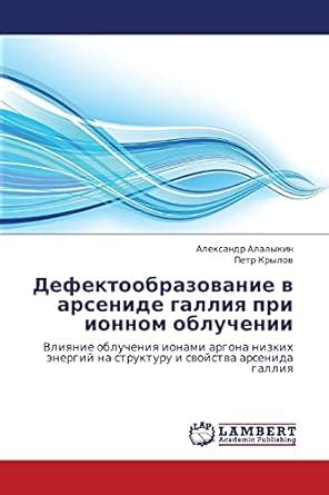 Buy Defektoobrazovanie V Arsenide Galliya Pri Ionnom Obluchenii Book ...