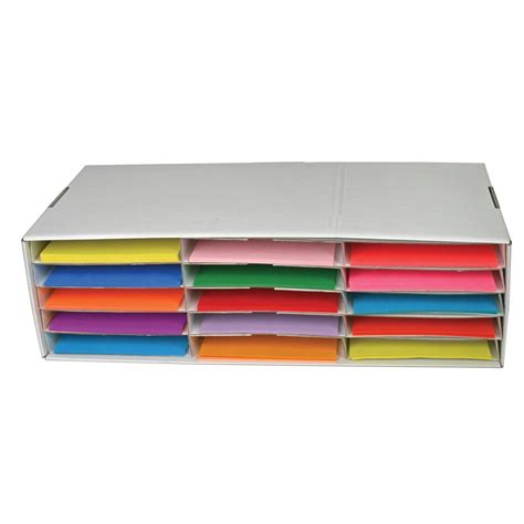 Classroom Keepers 9x12" Construction Paper Storage Box