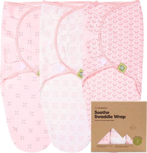 Amazon.com: 3-Pack Organic Baby Swaddle Sleep Sacks - Newborn Swaddle ...