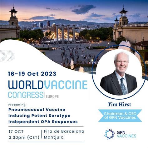 #worldvaccinecongress #barcelona #biotechinnovation #nextgenvaccines #vaccine #biotech #pharma # ...