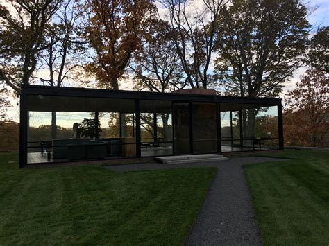 The Glass House by Philip Johnson in New Canaan, CT : r/architecture