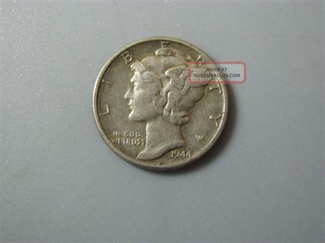 1944 Mercury Dime United States Coin F