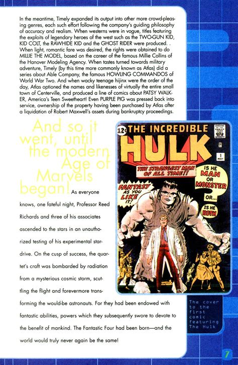 Read online The History of Marvels Comics comic - Issue # Full