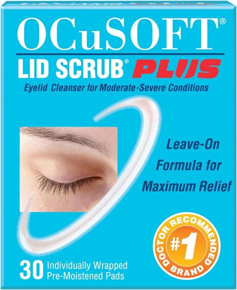 OCuSOFT Lid Scrub Plus, Pre-Moistened Pads, 30 Count : Amazon.com.au ...