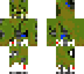 Image result for Minecraft Spring Trap Skin PNG