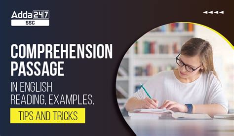 Comprehension Passage Examples 的图像结果