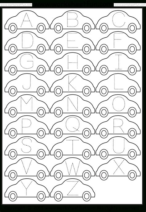 Free Tracing Letters for 4 Year Olds Printable: Fun ABCs!