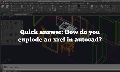 How to Explode XREF in AutoCAD 的图像结果