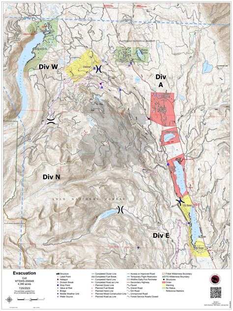 Evacuation orders remain in place as Colt Fire grows | Montana Public Radio