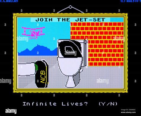 Jet Set Willy - Join the Jet-Set - Sinclair ZX Spectrum Videogame ...