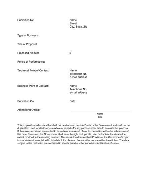 Image result for Business Proposal Hard Copy Sample