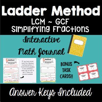 Image result for Math Ladder Method