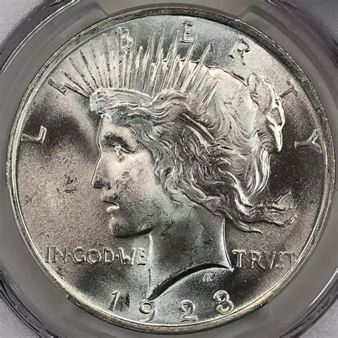 1923 Peace Silver Dollar PCGS MS-64 - Old Pueblo Coin