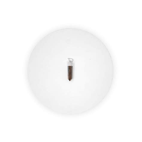 Tiger's Eye Pencil Pendant for Courage & Power - Solacely