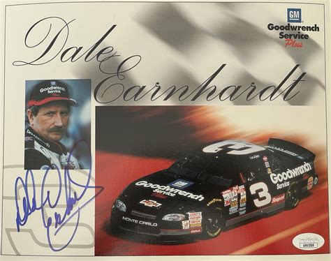 Dale Earnhardt Autographed Memorabilia | Signed Photo, Jersey ...