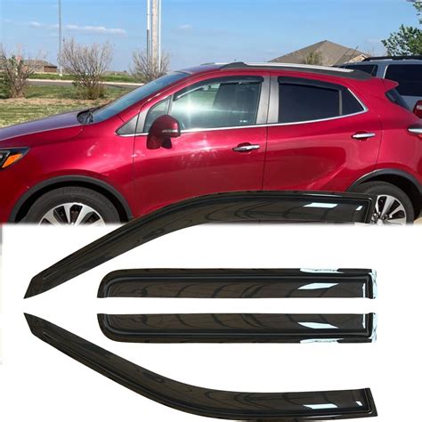 Amazon.com: 4pc Original Shatterproof Rainproof Side Window Wind ...