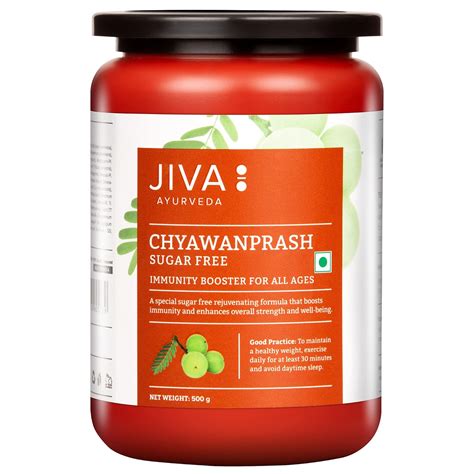 Buy Jiva Sugar Free Chyawanprash | 500gm (Pack of 1) | 100% Pure ...
