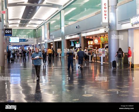 American Airlines Terminal at the Miami International Airport Stock ...