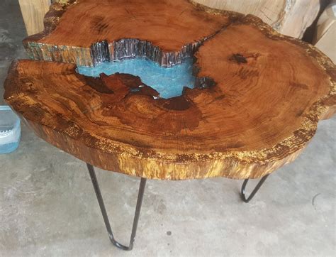 Live Edge Resin Table. How to Transform Reclaimed Live Edge Into a ...
