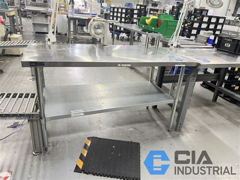 NEXEL STAINLESS STEEL TOP WORKBENCH, 60" x 30" x 35" tall - For ...