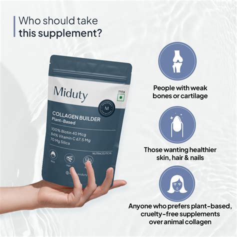 Miduty Collagen Builder - Best Plant Based Collagen Powder
