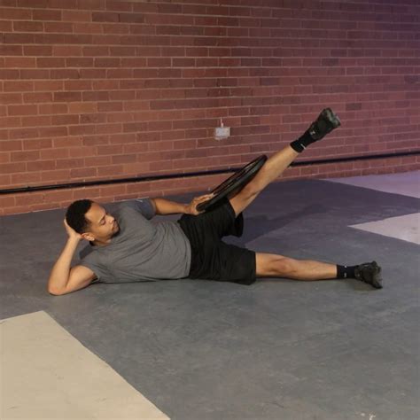 How To Do Side Leg Lateral Raises Mini Band Lying Lateral Raises
